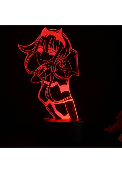 3D Gece Işık, 16 Renk Değiştiren Işık, Uzaktan Kumandalı Hayvan Oyuncakları Yatak Odası Ev Dekoru (CT-003) (Yurt Dışından)