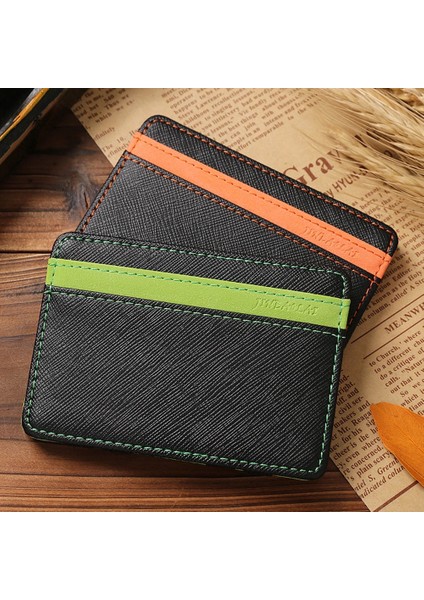 Kredi Bankası Kartvizitlik Mini Erkek Kadın Cüzdan Ince Erkek Kadın Bayanlar Küçük Çanta Para Çantası Kart Sahibi Wolet Ayrıştırma (Yurt Dışından) fırsatları