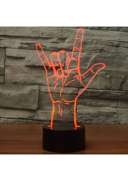 3D Optik Illüzyon Seni Seviyorum Burcu Gece Işık Oyuncak Lamba, Uzaktan Kumanda, Kısılabilir, Veya USB ile Çalışan, 7 Renk Değişimi Erkek Kız Bebek Için Noel Doğum Günü Hediyesi (Yurt Dışından)