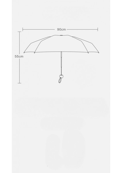 Sarı Düz Blok Işık) Büyük Ultra Hafif Küçük Beş Katlı Şemsiye Güneş Koruyucu Güneşlik Güneşlik Anti-Ultraviyole Şemsiye Mini Şemsiyeler ve Yağmur Şemsiyeleri (Yurt Dışından) modelleri