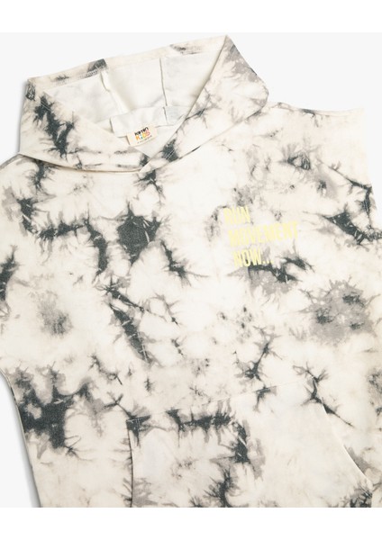 Kapşonlu Atlet Mevsimlik Batik Desenli Kanguru Cepli Pamuklu modelleri