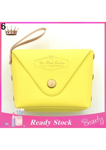 Trendygirl 2022 Mini Şeker Renk Sevimli Taşınabilir Yaratıcı Cüzdan Bozuk Para Cüzdanı Para Çantası Kart Sahibinin (Yurt Dışından)