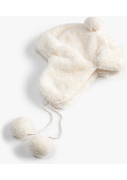 Peluş Kulak Kapaklı Bere Çene Altından Bağcıklı fiyatları