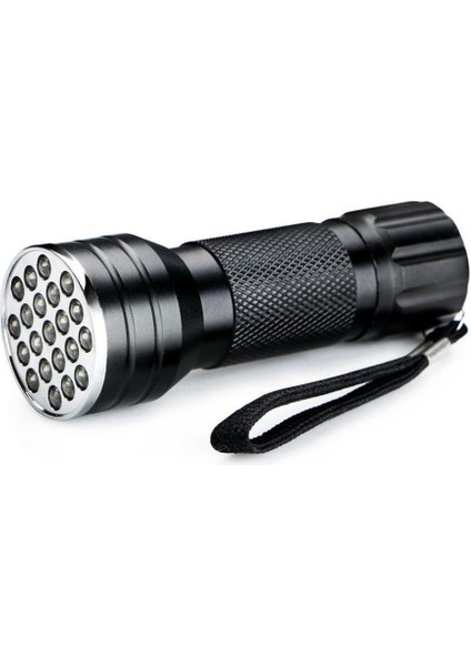 Yfashion 21LED Uv Yanıp Sönen Uv Lamba Üstün Lamba Yuvası Menekşe Ray Orchlight Kamp Tırmanma (Yurt Dışından)