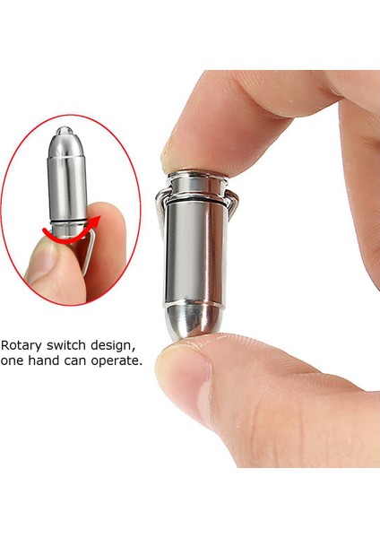 Paslanmaz Çelik / 45 Lm / Mini LED Anahtarlık El Feneri (Yurt Dışından) fiyatları