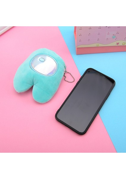 Yumuşak Peluş Karikatür Kadın Bozuk Para Cüzdanı Sevimli Spaceman Fermuarlı Çocuk Kız Bozuk Para Cüzdanı USB Kablolu Kulaklık Mini Çanta Anahtar Cüzdan (Yurt Dışından) modelleri