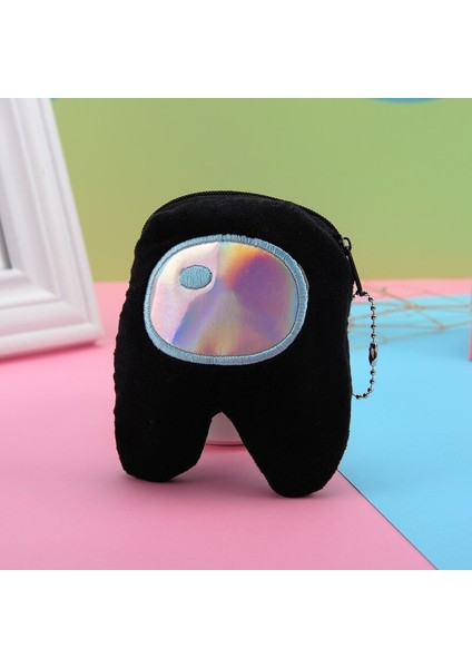 Yumuşak Peluş Karikatür Kadın Bozuk Para Cüzdanı Sevimli Spaceman Fermuarlı Çocuk Kız Bozuk Para Cüzdanı USB Kablolu Kulaklık Mini Çanta Anahtar Cüzdan (Yurt Dışından) fırsatları