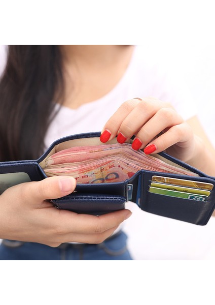 Moda Taç Kadın Cüzdan 2022 Yeni Pu Toka Kısa Cüzdan Öğrenci Demonte Bozuk Para Cüzdanı Sevimli Küçük Taze Üç Katlı Cüzdan (Yurt Dışından) modelleri