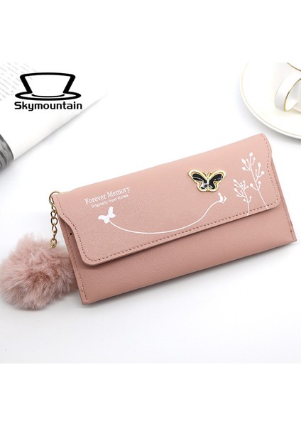 Skymountain Kadın Cüzdan Hafif Peluş Top Çok Fonksiyonlu Kadın Çanta (Yurt Dışından) modelleri