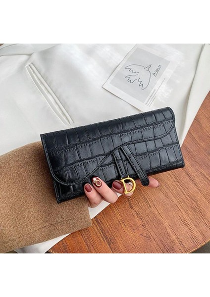 Moda Cüzdan Kadın Cüzdan Lüks Cüzdan Kadın Çanta Mektup Cüzdan Çoklu Kart Kart Sahibinin Küçük Cüzdan Bozuk Para Cüzdanı Debriyaj Çanta (Yurt Dışından)