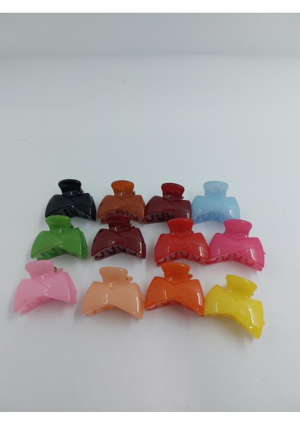 12 Renkli Mini Mandal Toka -1 (3'lü)