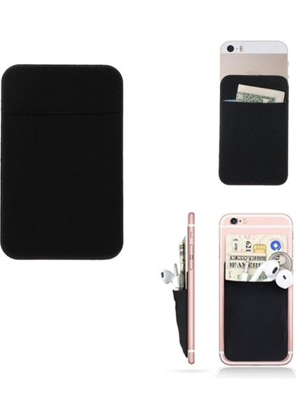 Thınkthendo Yeni Cep Telefonu Kredi Kartı Cüzdan Tutucu Cep Stick-On Yapışkanlı Elastik Alet Ultra Ince Kendinden Yapışkanlı Tutucu (Yurt Dışından) fiyatları