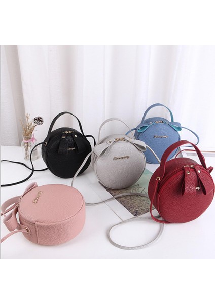 Kadın Çantası 2022 Trend Deri Dairesel Crossbody Omuz Askılı Postacı Çantaları Bayan Çanta Kadın Çanta Ana Kesesi Femme Сумка (Yurt Dışından)