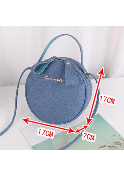Kadın Çantası 2022 Trend Deri Dairesel Crossbody Omuz Askılı Postacı Çantaları Bayan Çanta Kadın Çanta Ana Kesesi Femme Сумка (Yurt Dışından) fırsatları