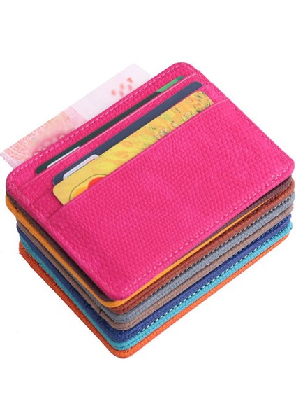 Ultra-Ince Kart Tutucu Mini Cüzdan Ehliyet Kapağı Moda Kadın Kertenkele Desen Çok Yuvalı Banka Kartı Paketi Bozuk Para Cüzdanı (Yurt Dışından)