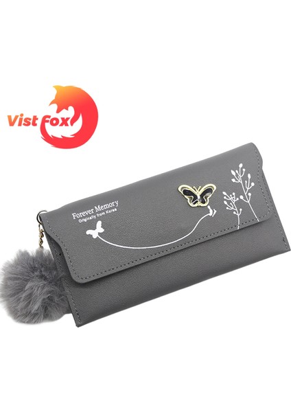 Vist Fox Kadın Cüzdan Zarif Peluş Top Çok Fonksiyonlu Kadın Çanta (Yurt Dışından) fiyatları