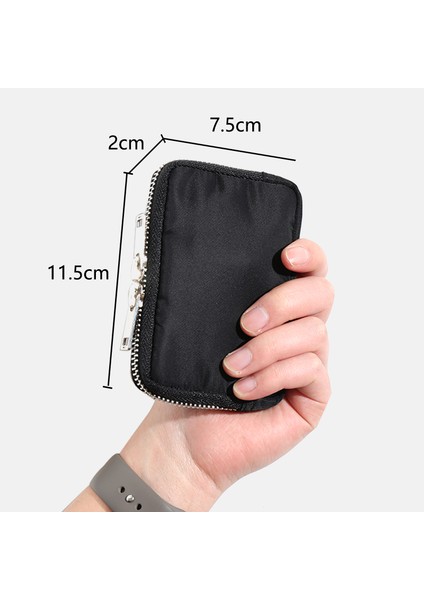 Popüler Japon Erkek ve Kadın Cüzdan Su Geçirmez Mini Para Çantaları Pu Deri Sıfır Bozuk Para Cüzdanı Eğlence Kart Çantası Fermuar Kulaklık Çantası (Yurt Dışından) fırsatları