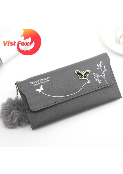 Vist Fox Kadın Cüzdan Zarif Peluş Top Çok Fonksiyonlu Kadın Çanta (Yurt Dışından) fırsatları