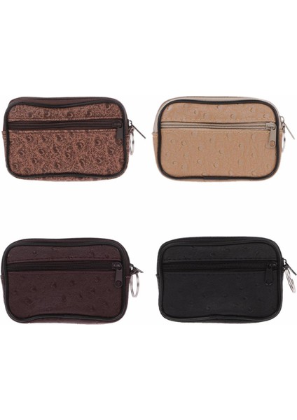 [happytree] Mini Yumuşak Bozuk Para Çantaları Erkek Kadın Kart Para Anahtarlık Zip Değişim Çanta Kılıfı Suni Deri Cüzdan Kılıfı Çanta Çanta Hediye Thınkthendo (Yurt Dışından)