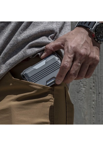 Cizicoco Rfid Metal Kredi Kartı Tutucu Paketi Erkek Cüzdan Iş Bankası Kart Sahibi Kılıfı Alüminyum Çelik Minimalist Cüzdan (Yurt Dışından) indirimleri