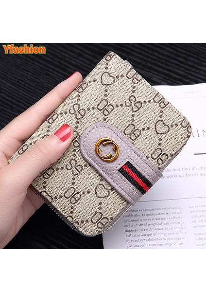 Yfashion Retro Baskı Küçük Cüzdan Kadınlar Için Çoklu Kart Yuvası Bozuk Para Cüzdanı Büyük Kapasiteli Organ Kart Tutucu Çanta (Yurt Dışından) fiyatları