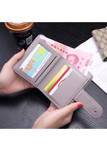 Yfashion Retro Baskı Küçük Cüzdan Kadınlar Için Çoklu Kart Yuvası Bozuk Para Cüzdanı Büyük Kapasiteli Organ Kart Tutucu Çanta (Yurt Dışından) indirimleri