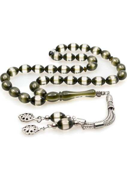 Sürmeli Tasarım Güzel Çekimli Toz Kehribar Tesbih fırsatları