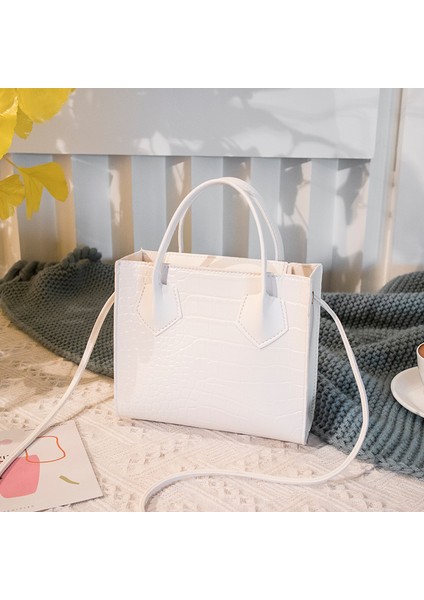 Kadın Timsah Desen Crossbody Çanta Vintage Klasik Katı Stil Omuzdan Askili Çanta Şık Tote Bayan Çanta 2021 (Yurt Dışından) fiyatları