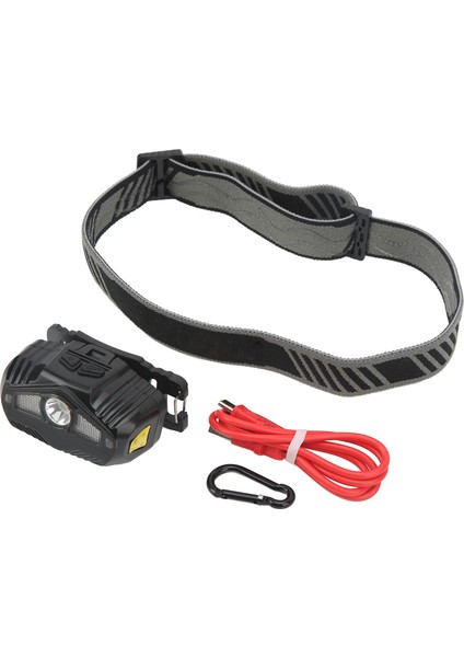 Sensörlü Far, Gradyan Anahtarlama Modu Kızılötesi Algılama Sistemi Akıllı Pil Göstergesi Şarj Edilebilir Far Tip C Kamp Için Şarj (Yurt Dışından) fırsatları