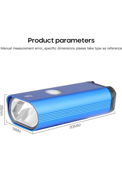 5W Xpg Alüminyum Kabuk Bisiklet Işığı USB Şarj Edilebilir LED Işık Yüksek Kaliteli El Feneri Bisiklet Far Ön Işık Aşınma Özelliklerine Sahip Su Geçirmez (Yurt Dışından) fırsatları