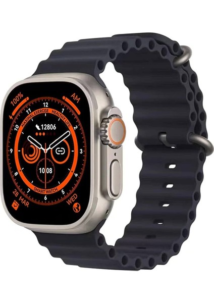 Tekno Watch 8 Ultra 49MM Amax Ultra Akıllı Nfc - Gps - Kablosuz Şarj