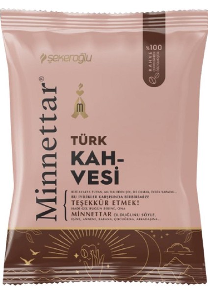 Minnettar Türk Kahvesi 100 gr