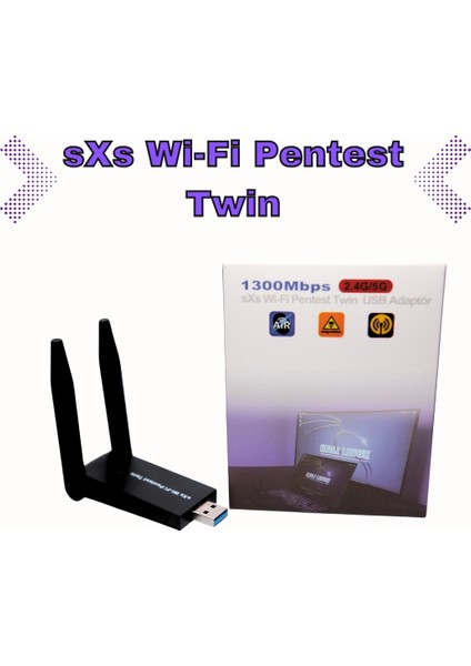 Wi-Fi Pentest Twin 1300MBPS Wireless Dual Band USB 3.0