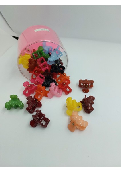 12 Renkli Mini Mandal Toka -3 (3'lü) modelleri