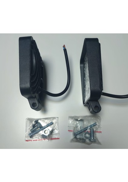 2 Adet Kare Çalışma Lambası Kalın Kasa (28mm) 8-110 Volt 6500K RY258963
