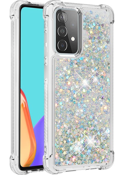 Samsung Galaxy A52 4G/5G/A52S Için Tpu Anti-Çizelge Dinamik Quicksand Kabuğu (Yurt Dışından) modelleri