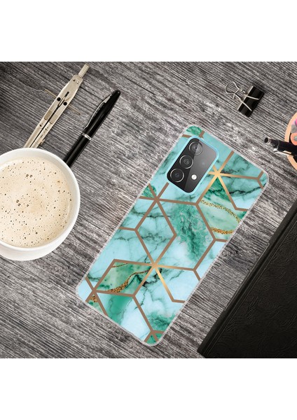 Mermer Desen Yumuşak Tpu Telefon Vaka Koruma Samsung Galaxy A32 5G/M32 5g Tarzı H Için Geri Kapak (Yurt Dışından) fırsatları