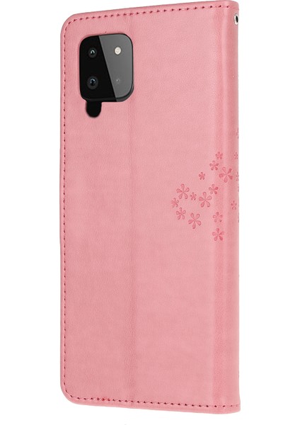 Baykuş Ağacı Deseni Samsung Galaxy A22 4g (Ab Versiyonu) Için Basılı Cüzdan Standı Deri Kapak (Yurt Dışından) fırsatları
