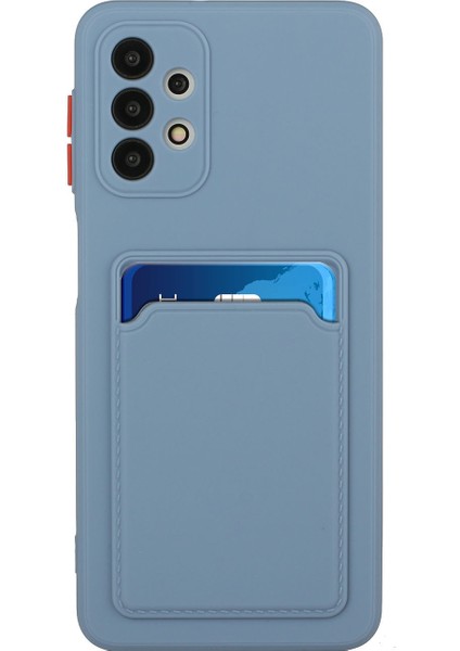 Samsung Galaxy A72 4g/5g-Mavi Için Kart Sahibi Kapağı ile Damla Dirençli Esnek Tpu Telefon Kasası (Yurt Dışından) fiyatları