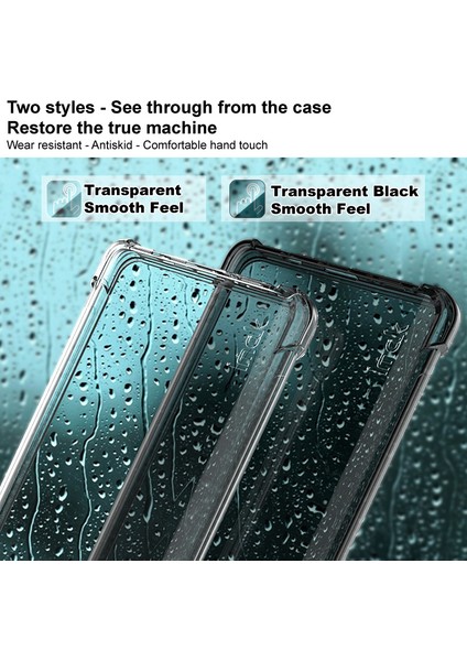 Samsung Galaxy S21 Fe-Transparent Için Tam Kapsama Şok Geçirmez Esnek Tpu Kasa Kapak+Ekran Koruyucu (Yurt Dışından)