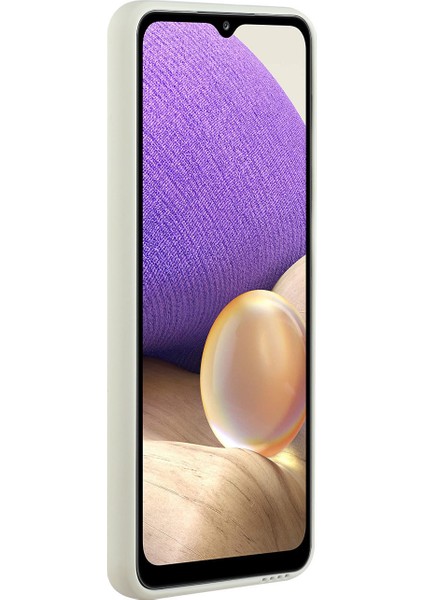 Samsung Galaxy A72 4g/5g-White Için Kart Yuvası Iyi Korunmuş Yumuşak Tpu Telefon Kılıfı (Yurt Dışından)