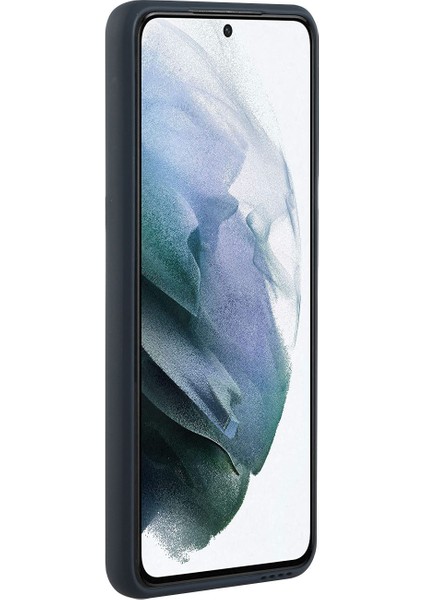 Damla Geçirmez Kart Tutucu Tasarımı Samsung Galaxy S21 Fe-Dark Mavi Için Esnek Tpu Telefon Kasası Kapağı (Yurt Dışından)
