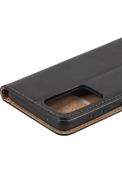 Samsung Galaxy A52S Için 5g/galaxy A52 4g/5g Telefon Koruma Koruma Koruma Karşı Parçası Önleyici Gerçek Deri Cüzdan Stand Tasarım Şok Geçirmez Flip Telefon Kapağı Stand Telefon Kabuğu (Yurt Dışından) indirimleri