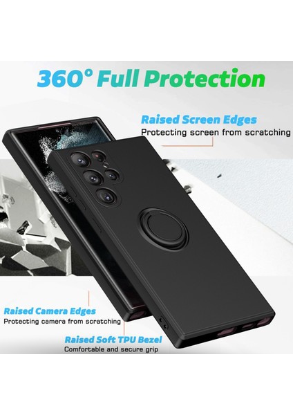 Samsung Galaxy S22 Ultra 5g Çizik Dirençli Tpu Için Ring Kickstand-Hawthorn Red ile (Yurt Dışından) indirimleri