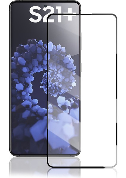 Samsung Galaxy S21 Plus 5g-Black Için Tam Kapalı 3D Kavisli [yan Tutkal] Temperli Cam Ekran Koruyucusu (Yurt Dışından)
