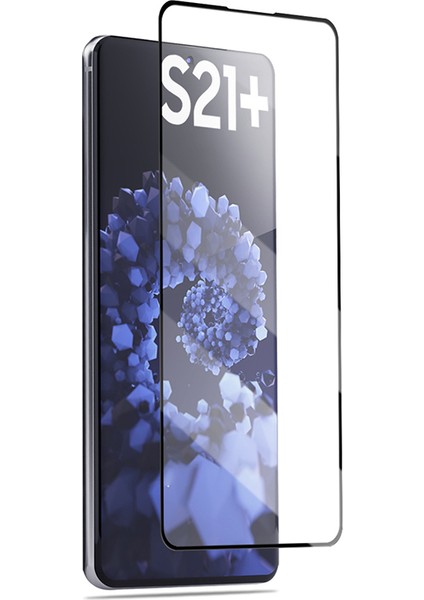 Samsung Galaxy S21 Plus 5g-Black Için Tam Kapalı 3D Kavisli [yan Tutkal] Temperli Cam Ekran Koruyucusu (Yurt Dışından)