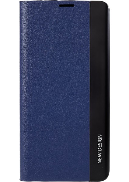 Samsung Galaxy S21 Fe 5g Pu Deri Stand Otomatik Emilim Anti-Drop Elektrapan Telefon Kapak Sapfire (Yurt Dışından)