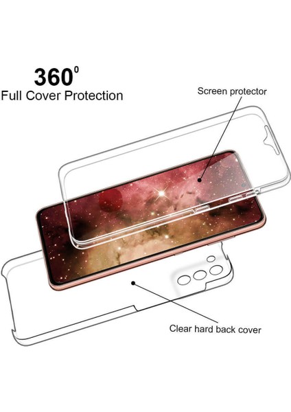 Pet Cover+Tpu Çerçevesi+Akrilik Panel Telefon Kabuğu Samsung Galaxy S21 Için Plus 5g Clear Tam Koruma Hibrit Kılıf (Yurt Dışından) fiyatları
