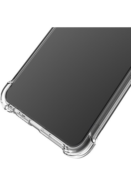 Samsung Galaxy A52 4G/5G/A52S Için Dört Köşe Hava Yastığı Şok Geçirmez Temiz Tpu Kapak+Ekran Filmi (Yurt Dışından)