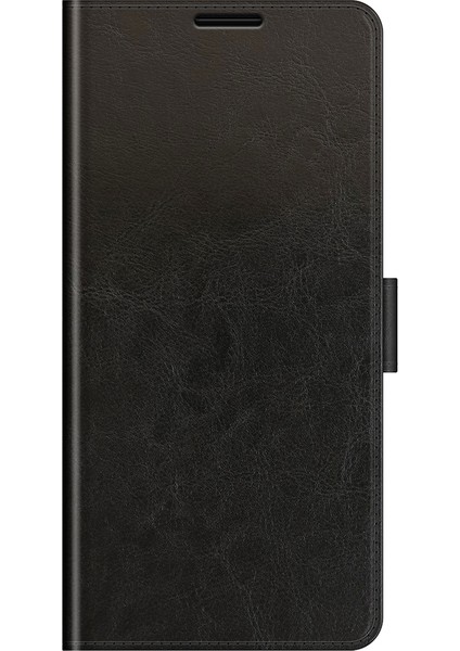 Samsung Galaxy S21 Fe-Black Için Cüzdanlı Çılgın At Doku Deri Stand Kılıfı (Yurt Dışından)